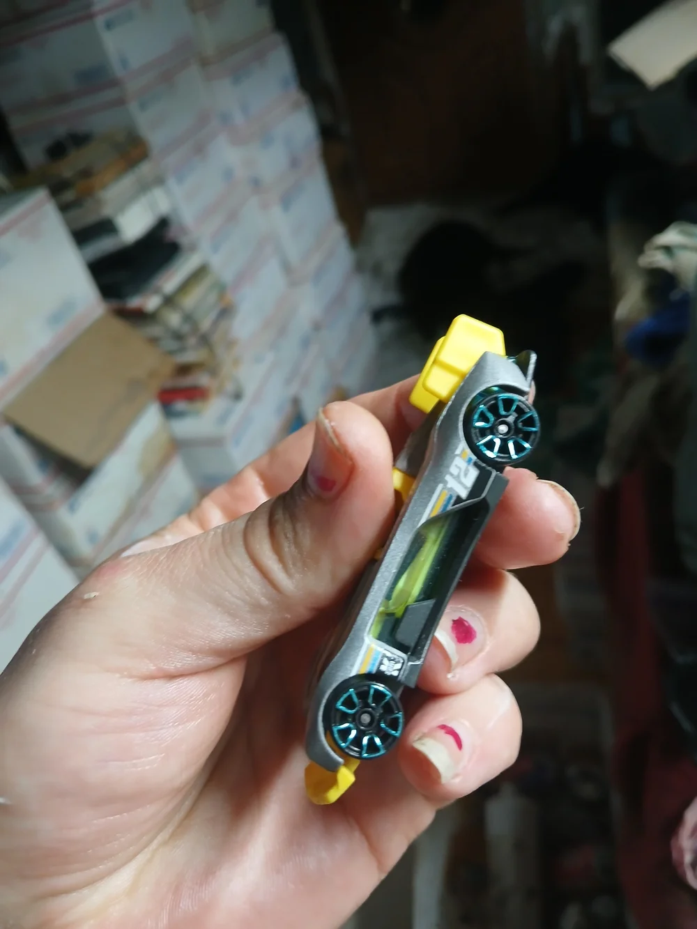 silver edition of the Hot Wheels Electro Silhouette from the HW Exotics series